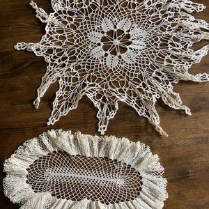 Doily (2 included) vintage
